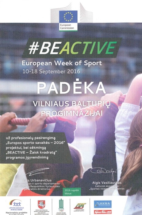 Padėka_be active 2017
