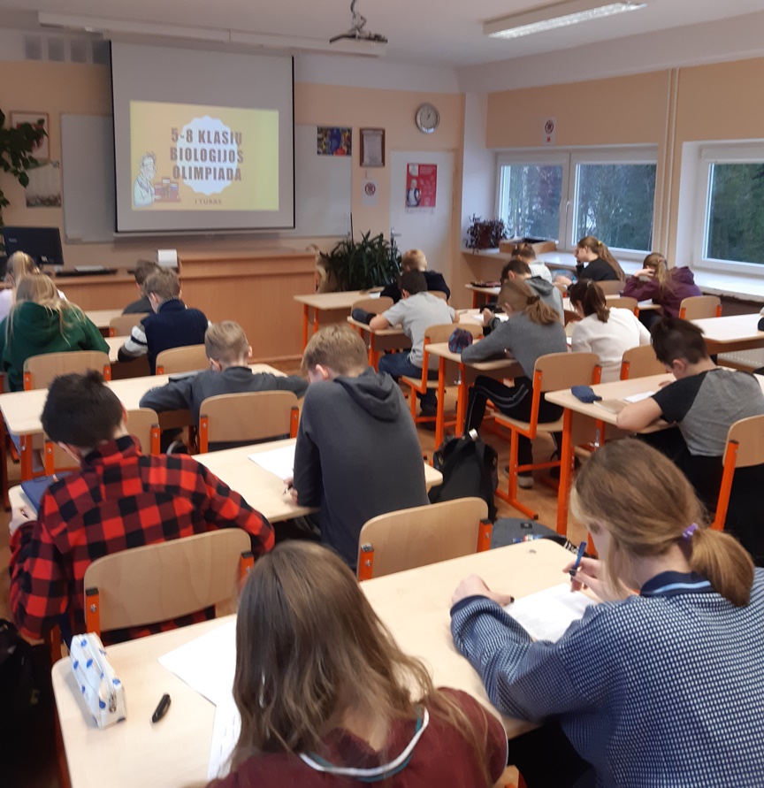 2020 02 10 Biologijos olimpiada