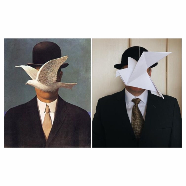 René Magritte – Man in a Bowler Hat, 1964 Ieva Driukaitė 7d
