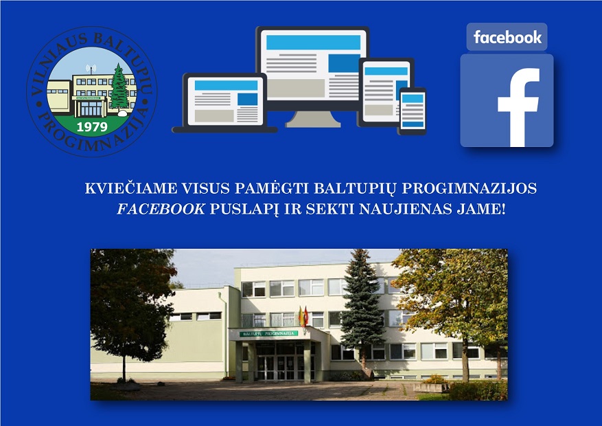 KVIETIMAS Į FACEBOOK