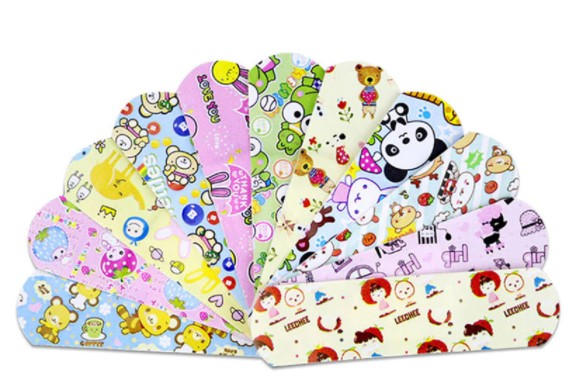 Spalvingi-pleistriukai