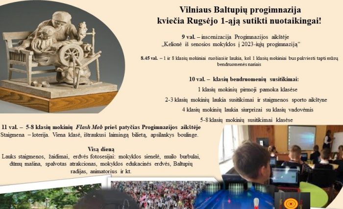 Rugsėjo 1-osios kvietimas